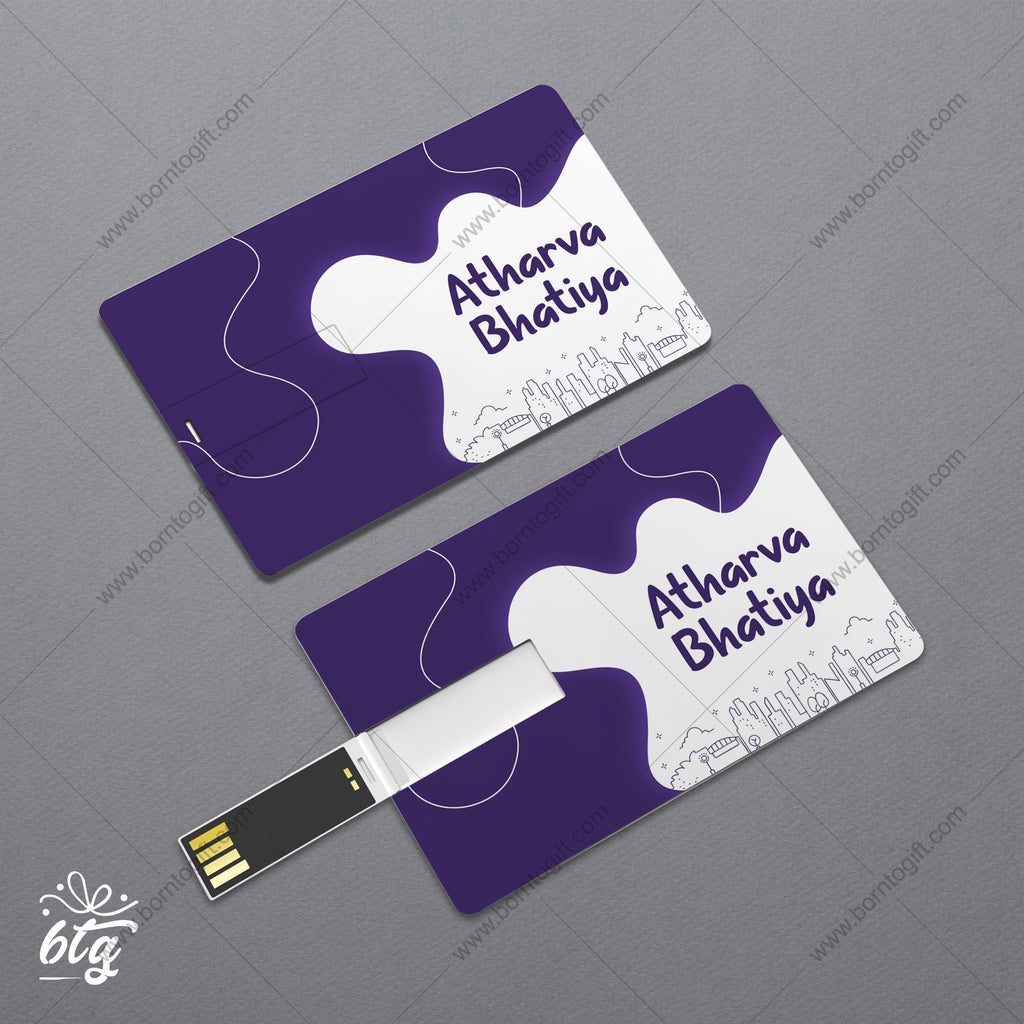 Personalised Visitng Card / Credit Card Pendrive - 08