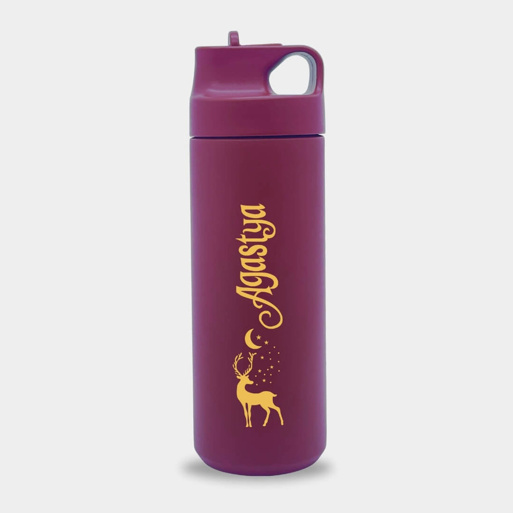 Personalised Gym-Buddy Carry on Tumbler   - Deer to Moon