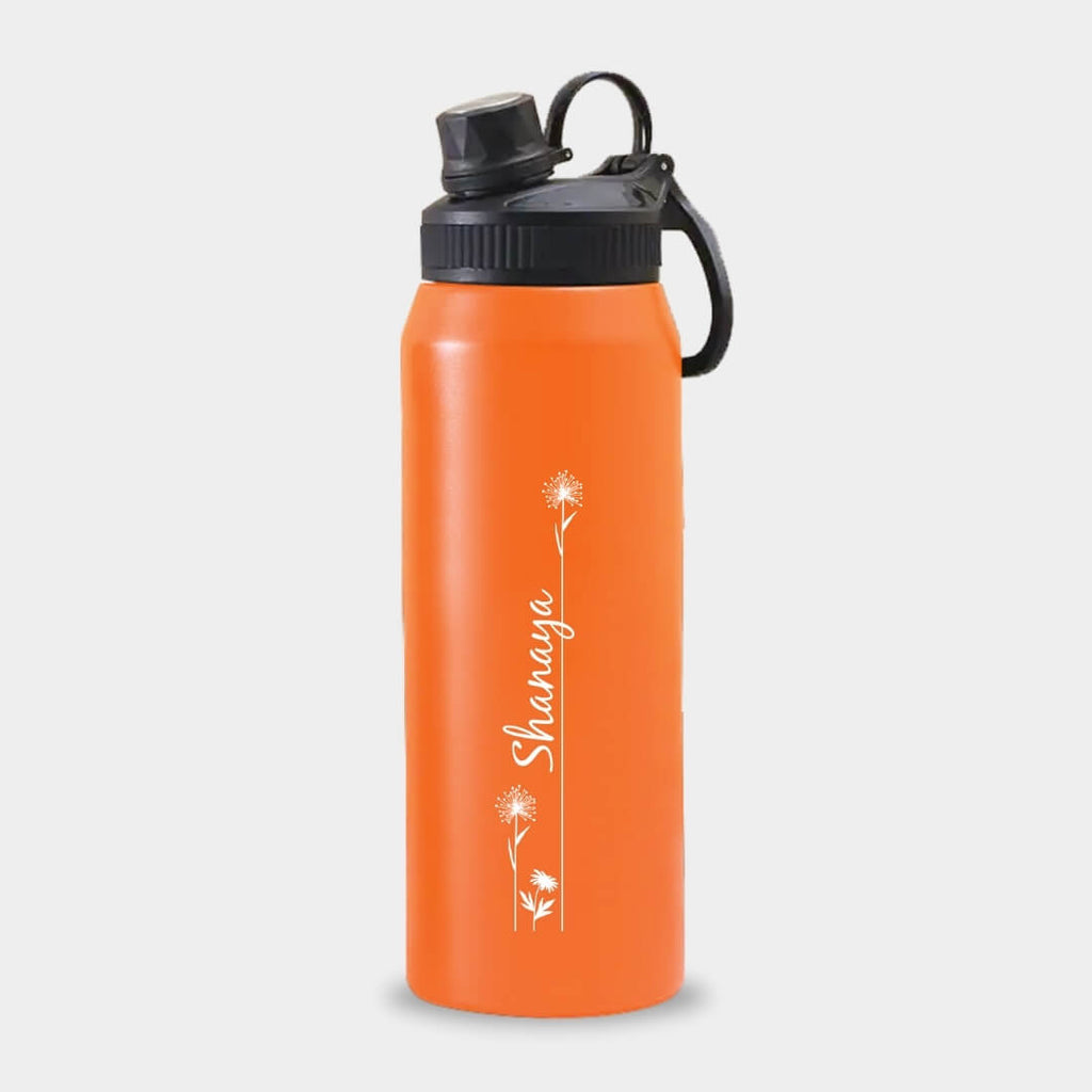 Personalised Hydrating GYM Sipper - Flower
