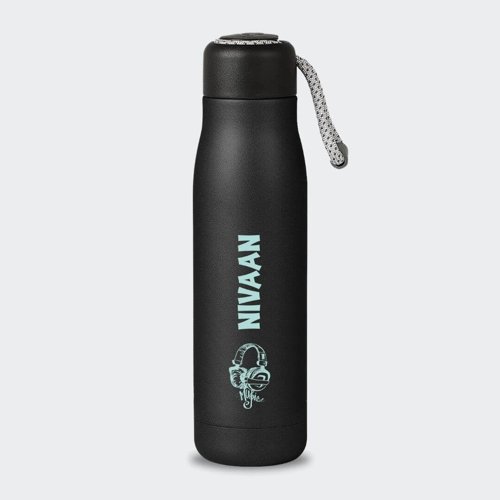 Personalized Fashion, Sports, and Gym Water Bottle - Music