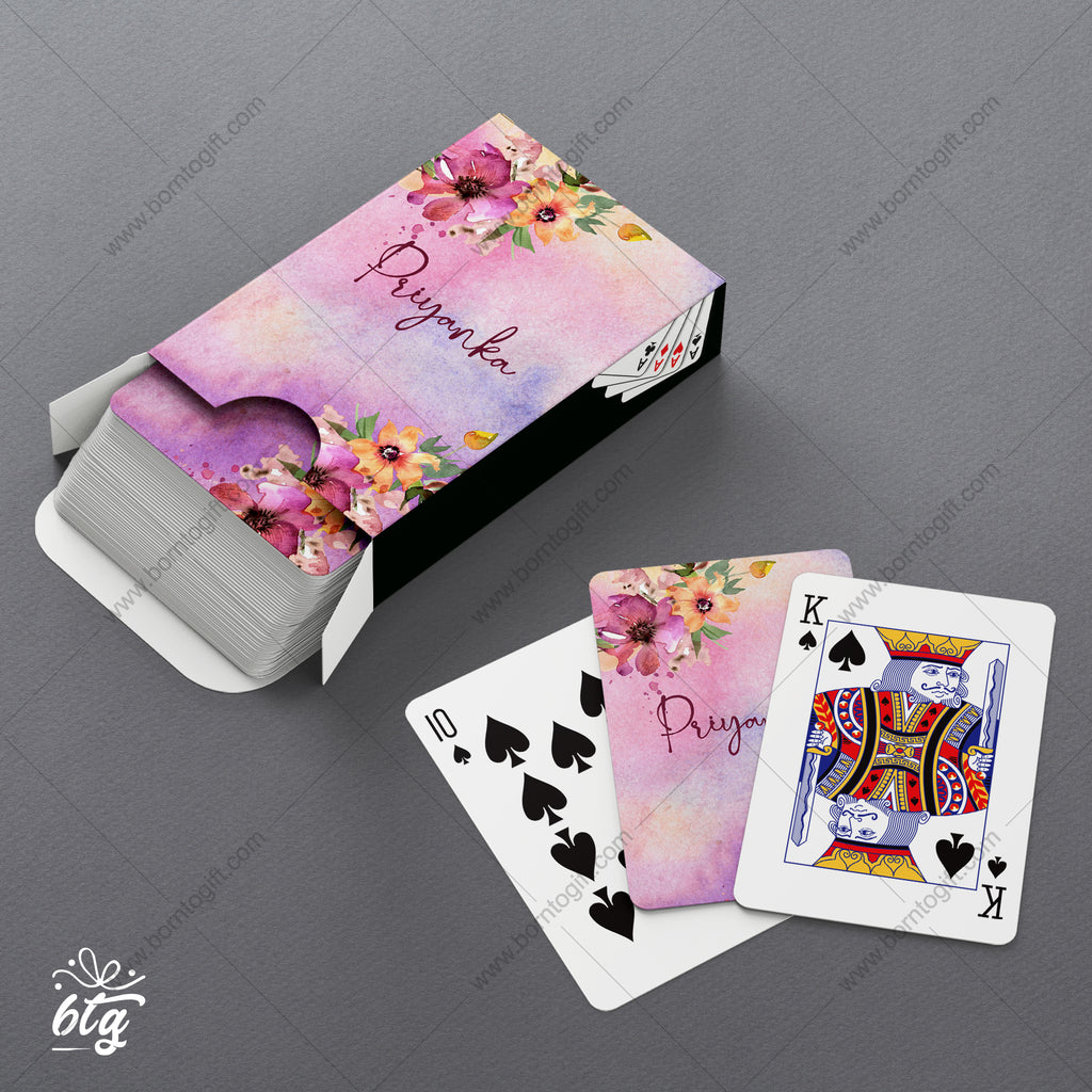 Personlised Playing Cards - Custom Name