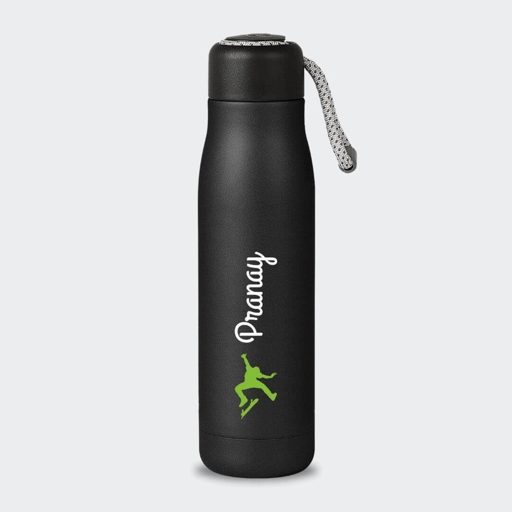 Personalized Fashion, Sports, and Gym Water Bottle - Skating