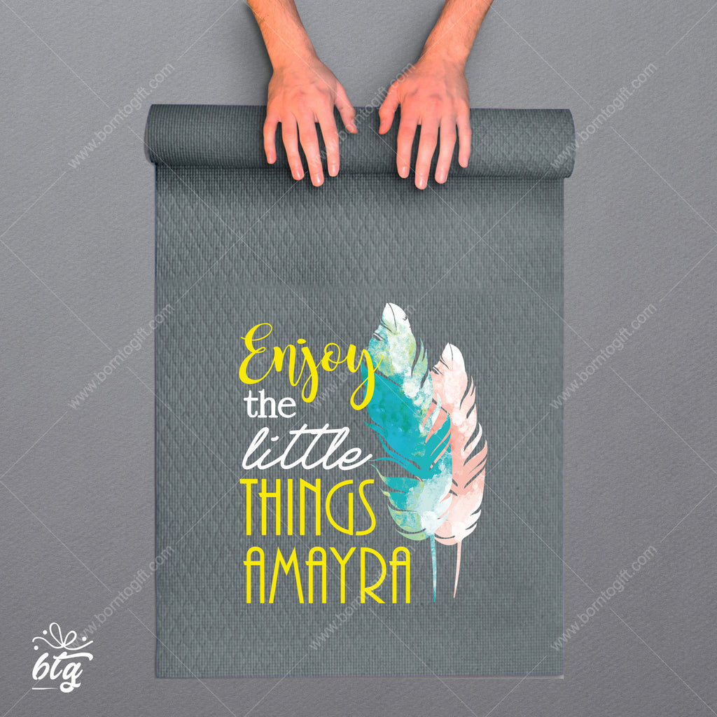 Personalised yoga hot sale mat