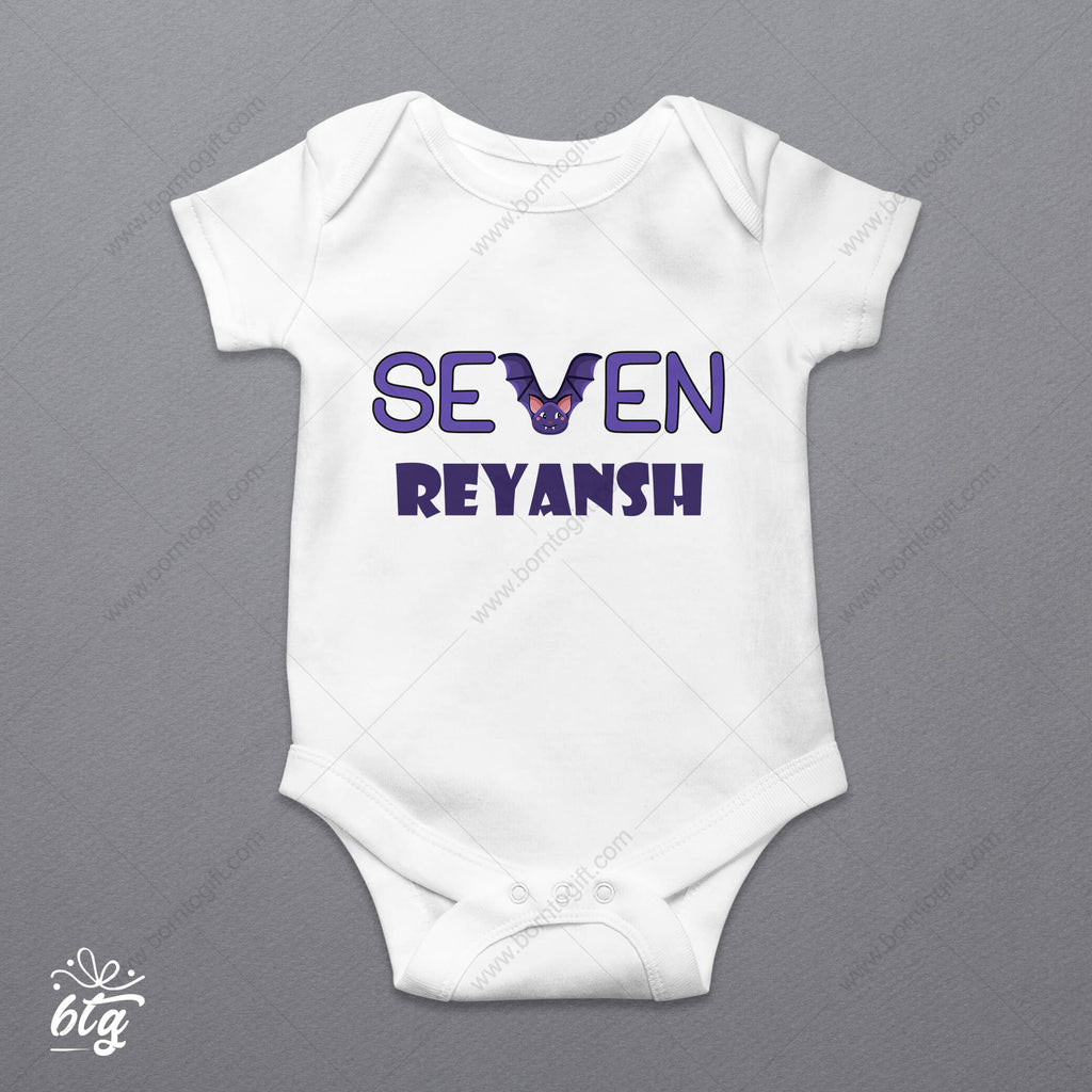 Personalised Onesie - 7 Months