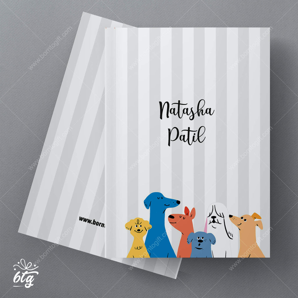 Personalised Softbound Notebook - 04